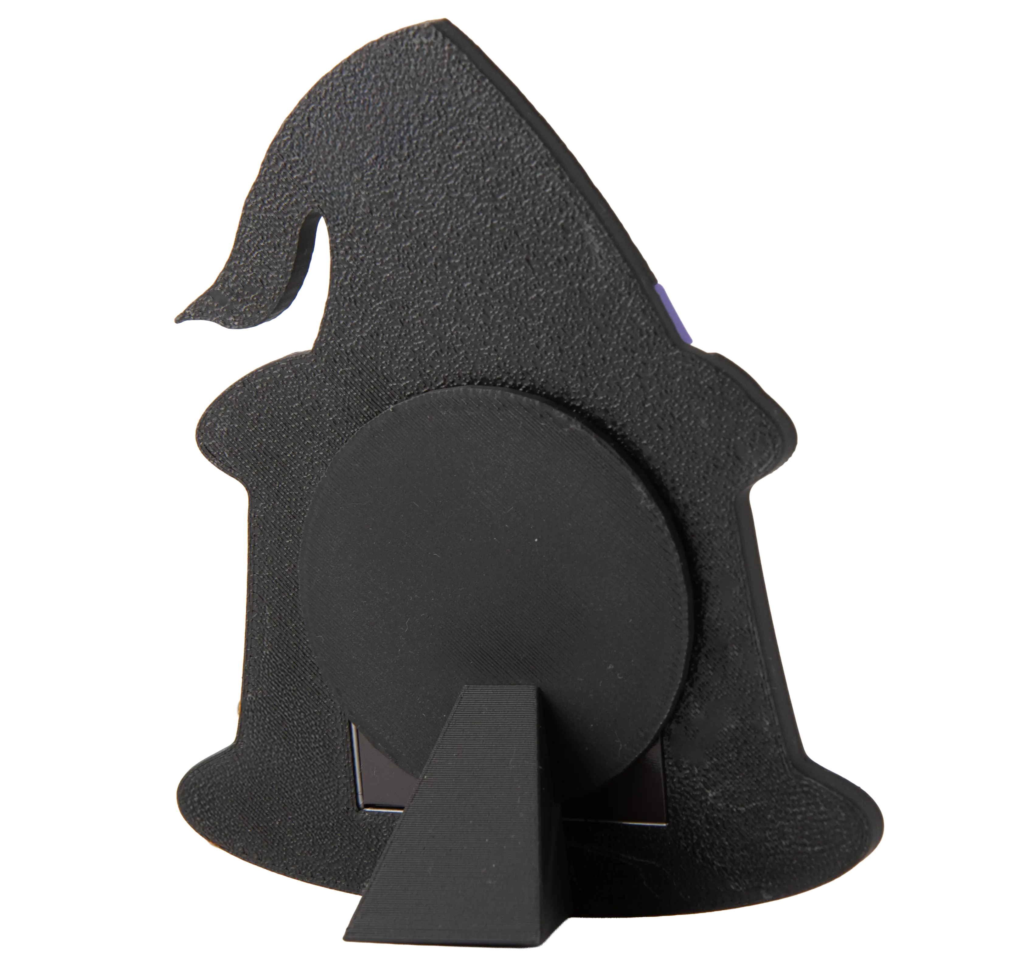 Reverso del marco Sombrero de bruja con soporte