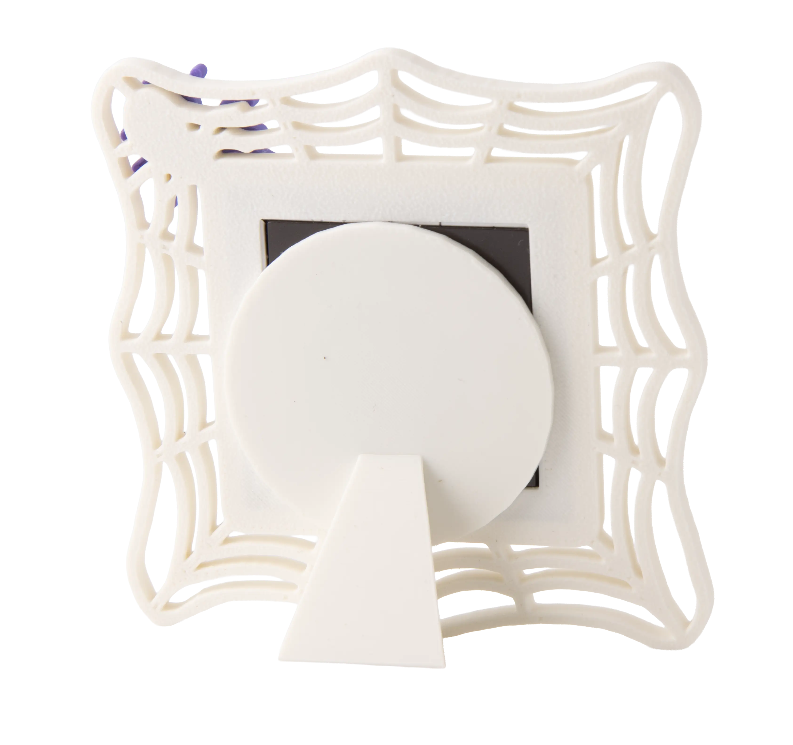 Reverso del marco Telaraña con soporte